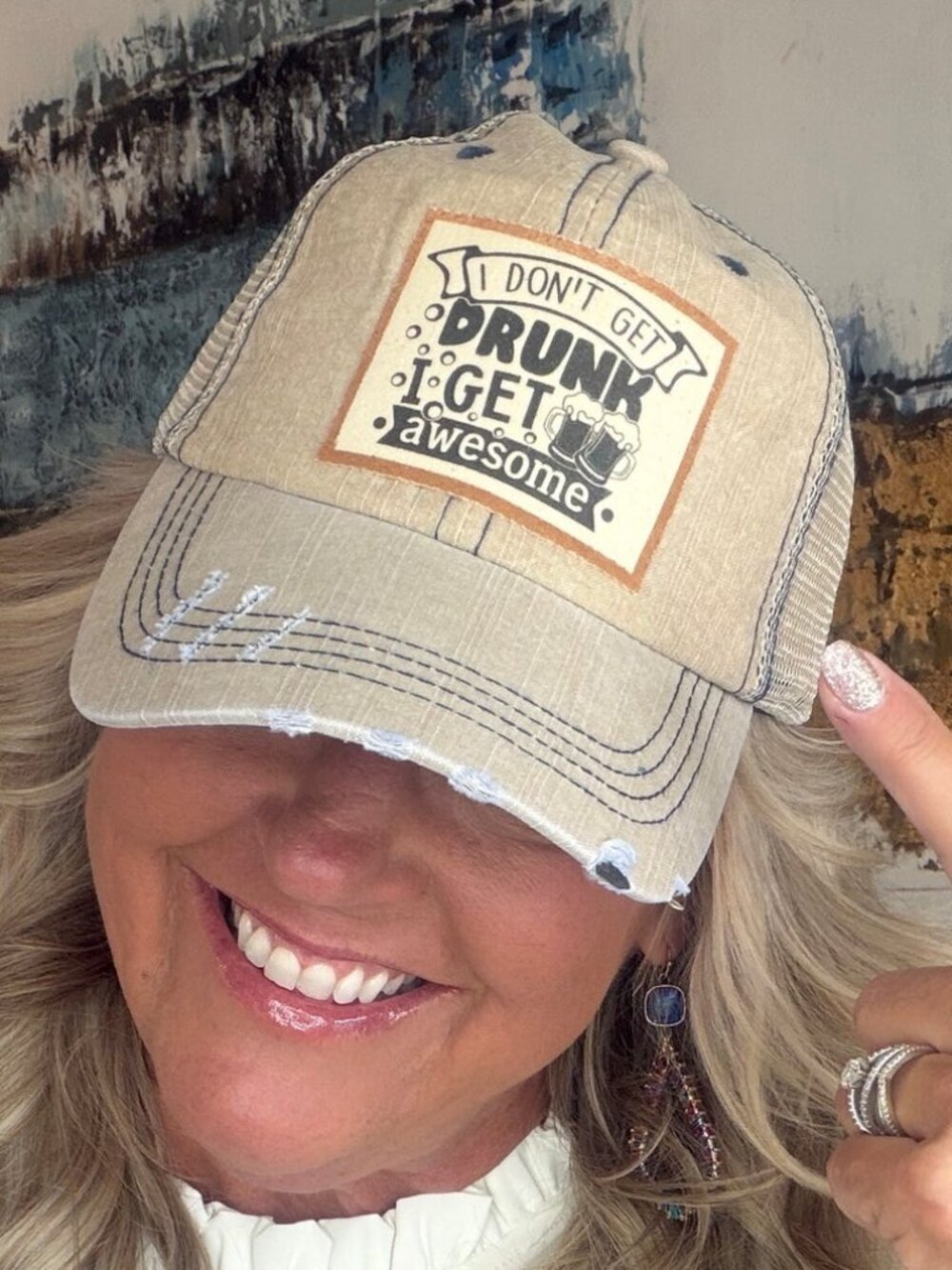 I Don't Get Drunk I Get Awesome Hat